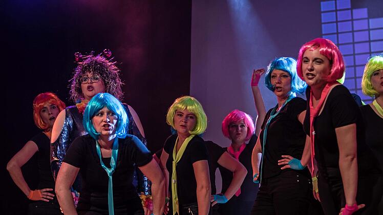 Impressionen von der Show-Gala des Vocalensembles Coburg unter der Leitung von Steffi Berg in Bad RodachFoto: Jochen Berger