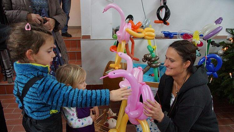 Weihnachtsmarkt in Großwenkheim. Anton Then
