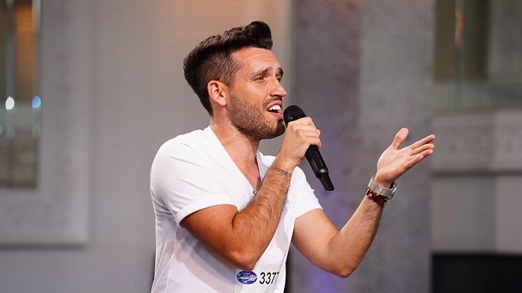 Der Bamberger Flavio Martins tritt am Dienstag in der RTL-Talentschow DSDS auf. TV Now  Stefan Gregorowius