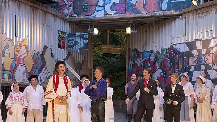 Impressionen vom "Zigeunerbaron" auf der Waldbühne Heldritt.Foto: Albert Höchstädter