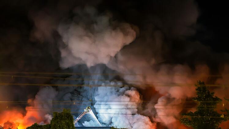 Feuer in Stuttgart