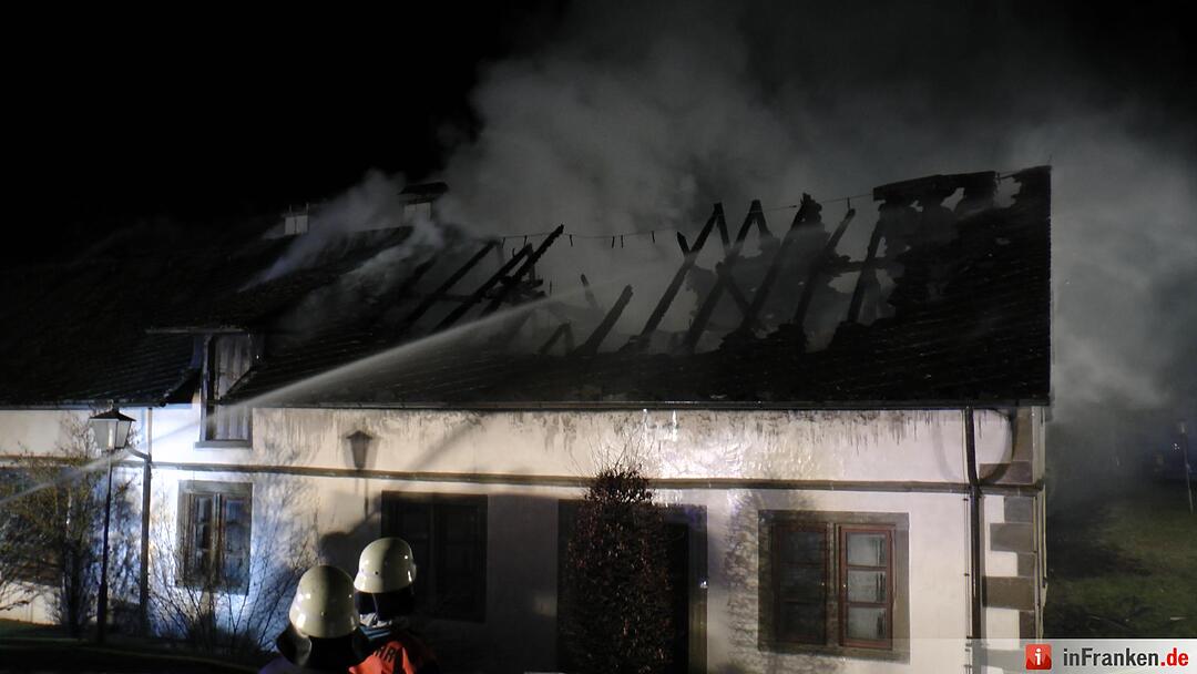 Brand in Kloster bei Münnerstadt – 250 Heimbewohner von Feuer bedroht