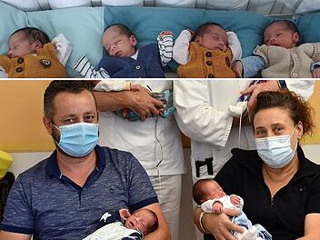 Erlangen/Pegnitz: Eltern mit Vierlingen brauchen Unterstützung - "hoffentlich passiert ein Wunder"