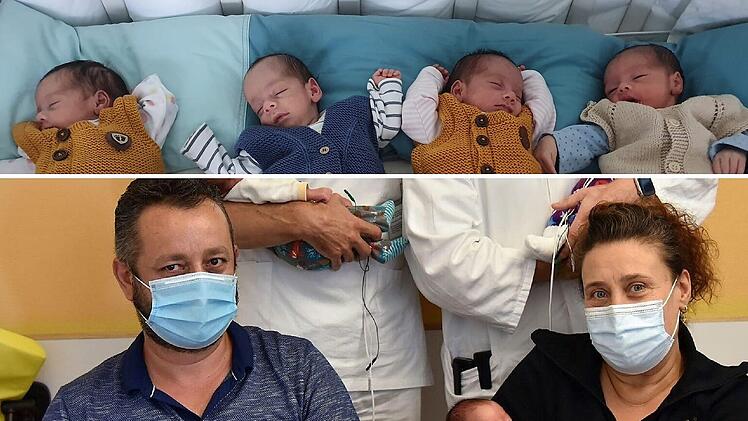 Erlangen/Pegnitz: Eltern mit Vierlingen brauchen Unterstützung - "hoffentlich passiert ein Wunder"