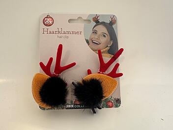 Produktwarnung: Echtpelz aus China in Weihnachts-Haarclips von ALDI Süd