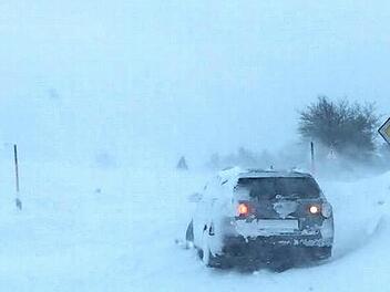 So sah es gestern im Thurnauer Oberland aus. Foto: privat