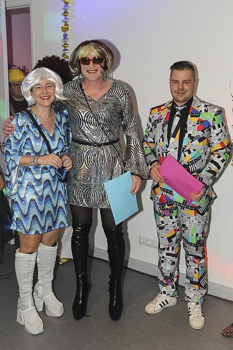 Funky Schlaghosen Disco wie in den 70ern