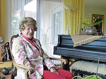 Irmgard Edle von Traitteur feiert 90. Geburtstag. Foto: Pauline Lindner