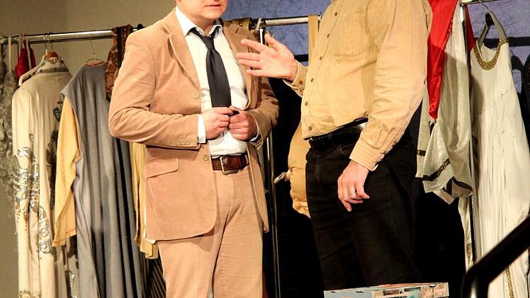 Rüdiger Baumann (rechts) und Georg Mädl brillierten. Foto: Richard Sänger