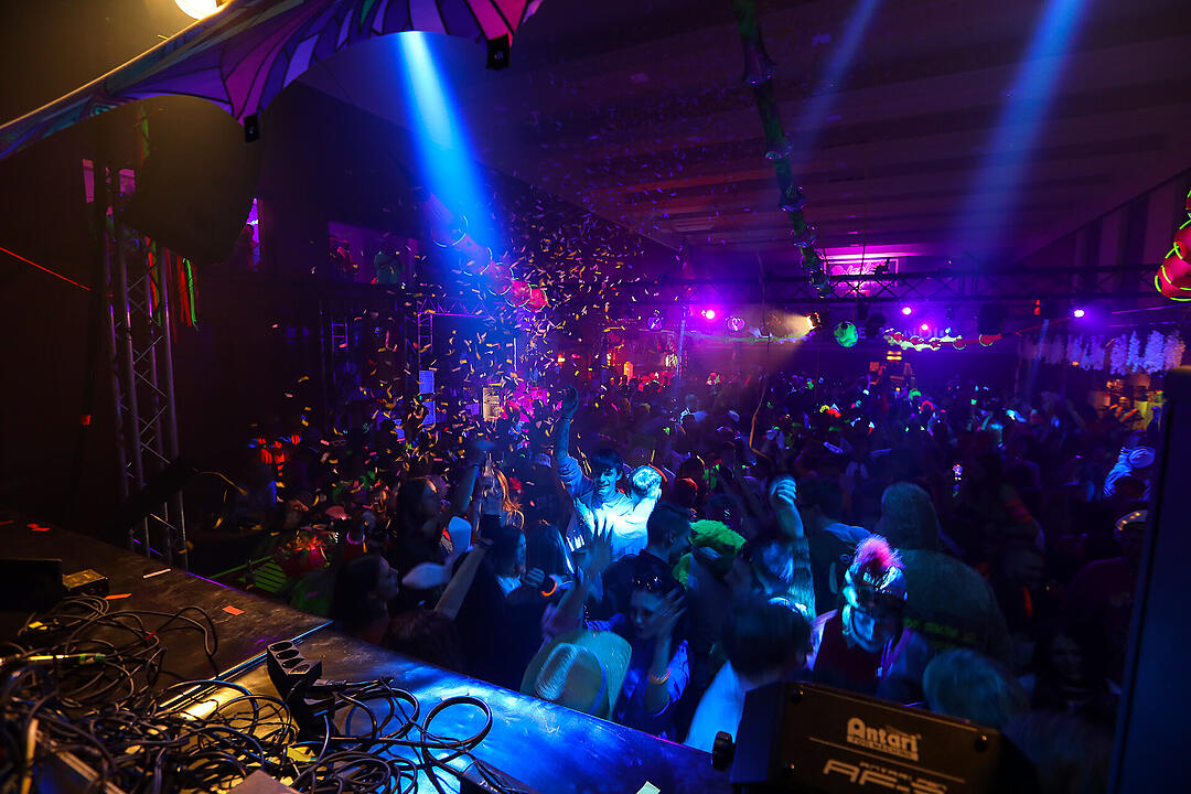 Beste Partystimmung in der Stadthalle