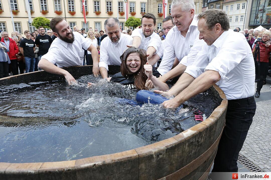 Gautschfeier 2015 der Mediengruppe Oberfranken in Bamberg