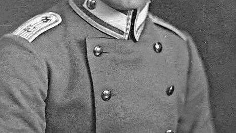 Der Arzt, Maler und Soldat Fritz Lamprecht (1892-1945) als Leutnant der Reserve nach dem Ersten Weltkrieg Foto: Staatliche Museen Bayern