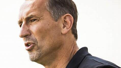 Leipzigs U19-Trainer Achim Beierlorzer Foto: Alexander Muck