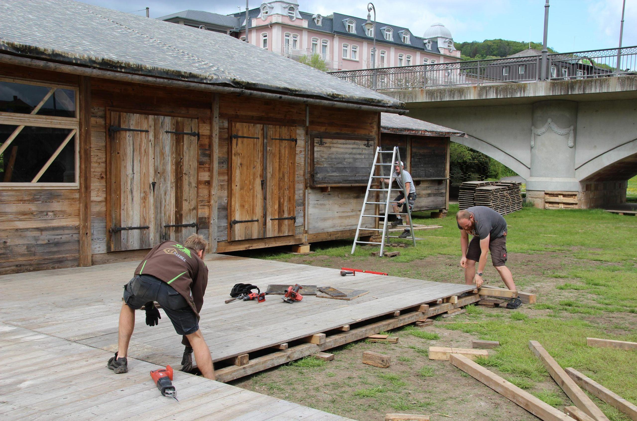 den sommer am saalestrand einlauten