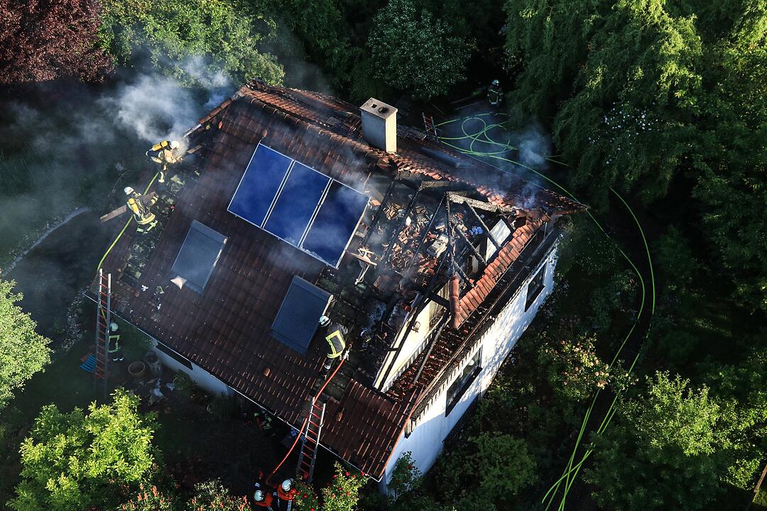 Brand in Bamberg am Pfingstmontag