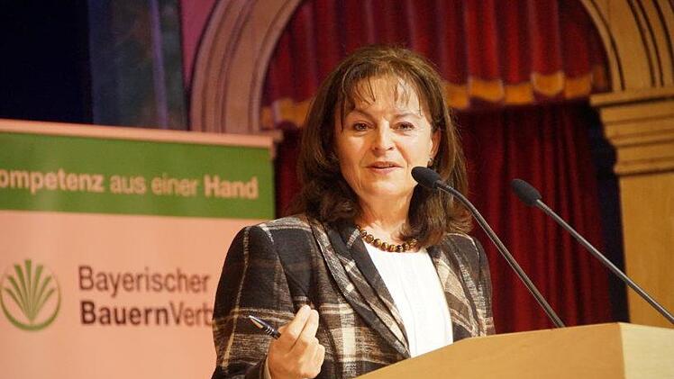 Hauptrednerin des Abends war Marlene Mortler, MdEP (Mitglied im Ausschuss für Landwirtschaft und ländliche Entwicklung). Joseph Beck