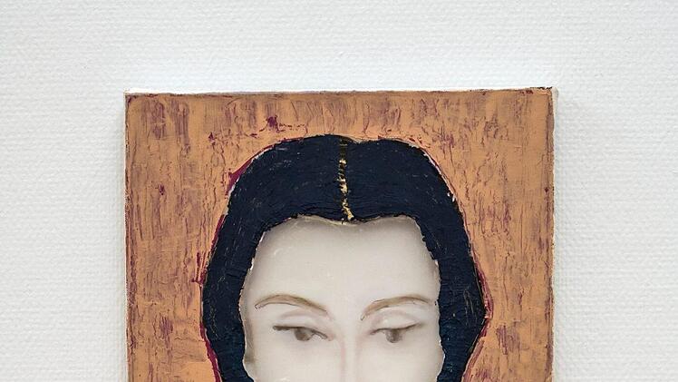 Impressionen aus dem Coburger Kunstverein in Zeiten der Corona-Krise - Blick in die Ausstellung mit Arbeiten von Sue Hayward.Foto: Jochen Berger