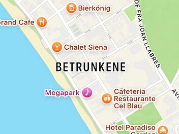 Playa de Palma auf Mallorca in "Betrunkene" umbenannt