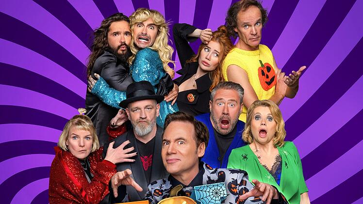 In der Comedy-Sendung "LOL: Last One Laughing" bewies Annette Frier (unten rechts) nicht nur, dass sie witzig sein, sondern sich auch beherrschen kann, wenn sie selbst nicht lachen darf.