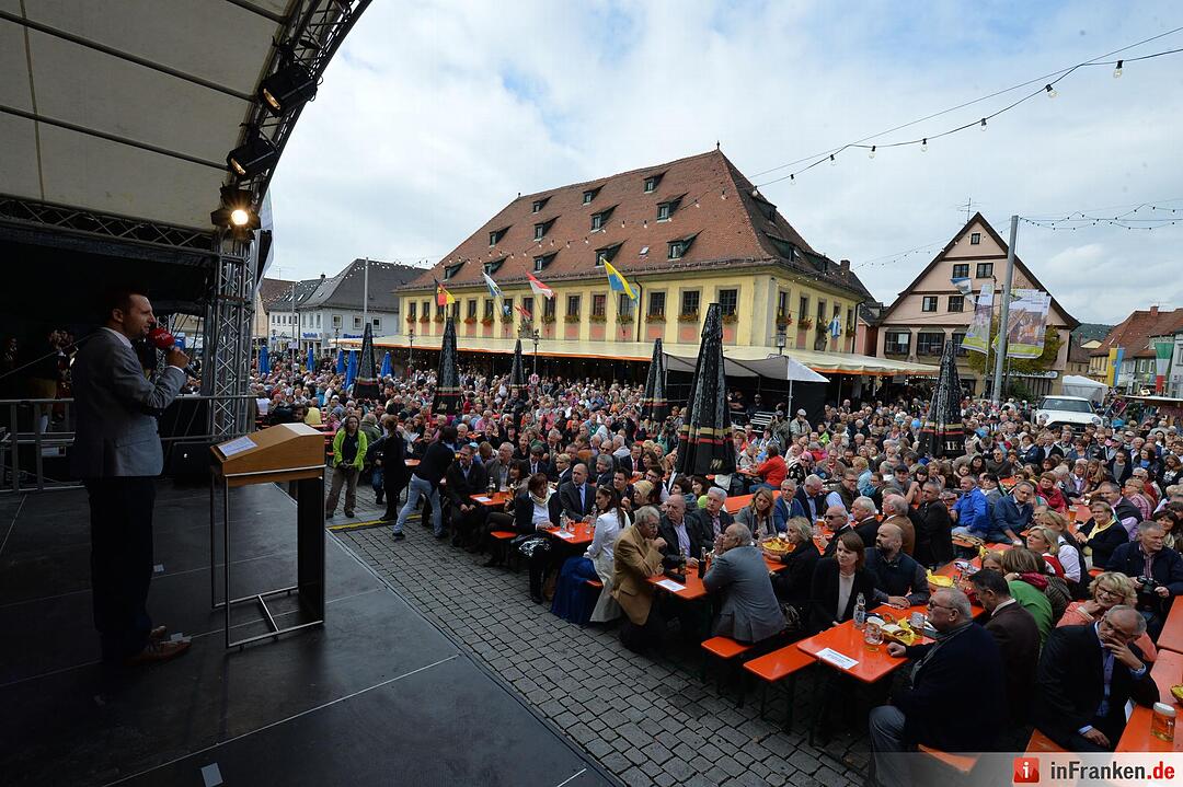 Korbmarkt in Lichtenfels