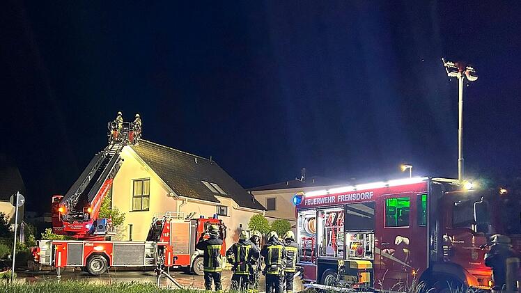 Frensdorf: Blitzeinschlag bei Unwetter - "ahnten schon nichts Gutes"