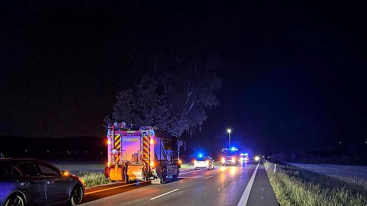 Feuerwehr Baiersdorf: "Person oder Tier von Güterzug erfasst"