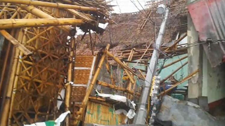 Die philippinische Gemeinde Batan ist von Taifun Haiyan schwer getroffen worden - viele Häuser sind zerstört. Die Strullendorfer Familie Dorn will nun helfen.  Foto: privat