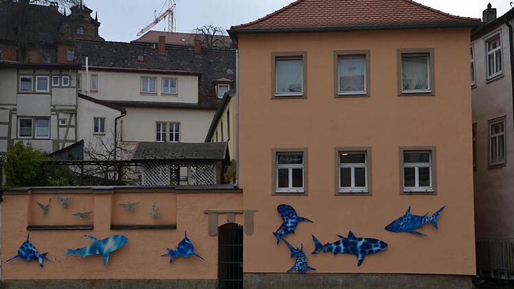 Blick vom Mühlwörth auf das "Atelier Concordia"