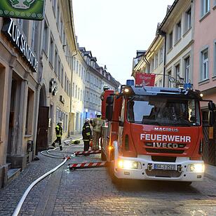 Wohnungsbrand in der Sandstrasse