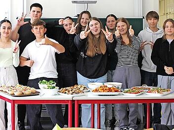 Die Klasse 9c der Viktor-von-Scheffel-Schule erkundet in Kloster Banz die Welt der Gastronomieberufe.