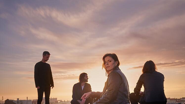 Headliner am Samstag: die deutsche Pop-Rock-Band Silbermond