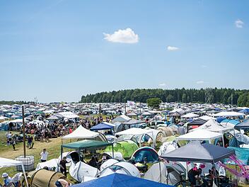 Anreisetag und Vorbereitungen Southside-Festival