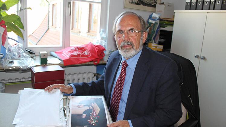 Dietrich Försch, Präsident des Partnerschaftskomitees Bad Kissingen.