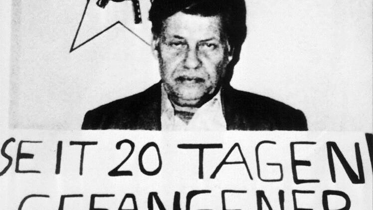 Hanns Martin Schleyer, 1977 Gefangener der Roten-Armee-Fraktion Foto: dpa