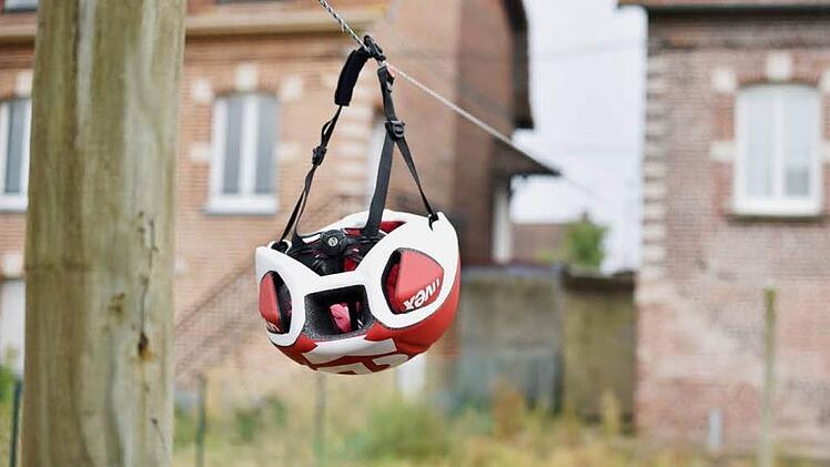 Grischa Janorschke hängt am Ende der Saison seinen Radhelm an den Nagel. Foto: Elisa Haumesser