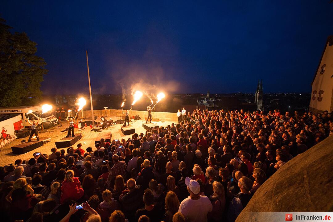 Burgfest auf der Kaiserburg in Nürnberg