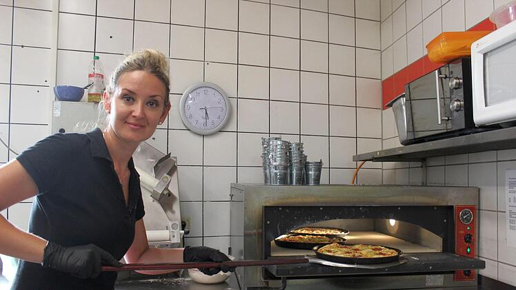 Anastasija Jampolski am Herd. Foto: Isabel Herterich