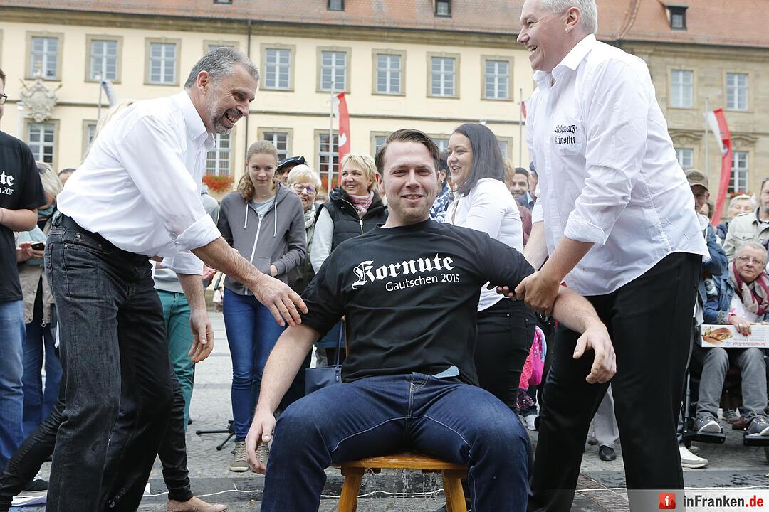 Gautschfeier 2015 der Mediengruppe Oberfranken in Bamberg