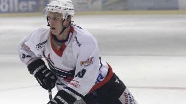 David Franek, Topscorer des ESC Haßfurt, will mit seinen Toren und Vorlagen dafür sorgen, dass sein Team den Klassenerhalt schnell perfekt macht.