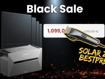Tepto Black Friday‑Deal: XXL‑Solarbank‑Set mit 2000 W jetzt stark reduziert