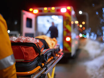 Notarzteinsatz, Winter, Kalt, erfroren