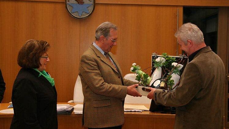 Andreas Schlund wurde verabschiedet. Foto: Werner Baier