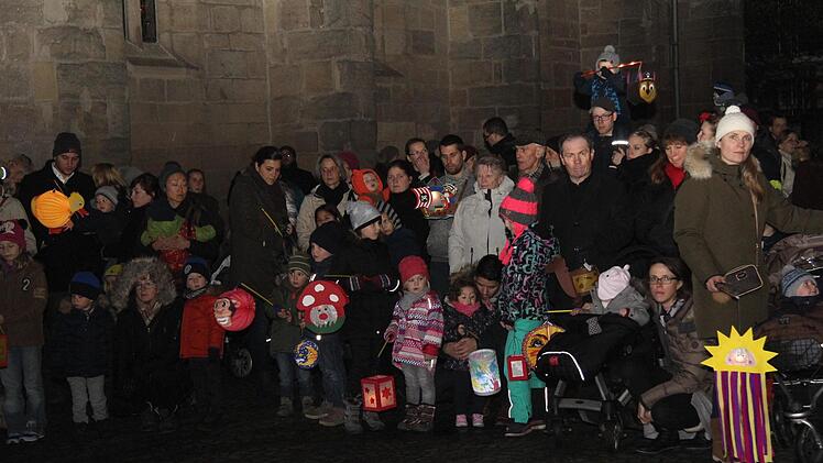 Der Martinsritt war gut besucht.Richard Sänger