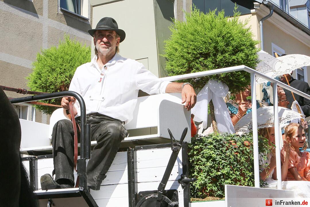Rakoczyfest in Bad Kissingen mit Umzug; Foto: Barbara Herbst