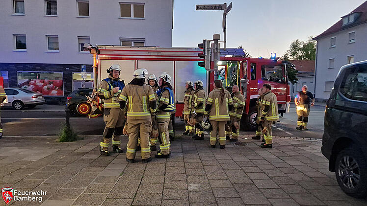 Brandeinsatz f&uuml;r Bamberger Feuerwehr - Rauchentwicklung in Wohnhaus