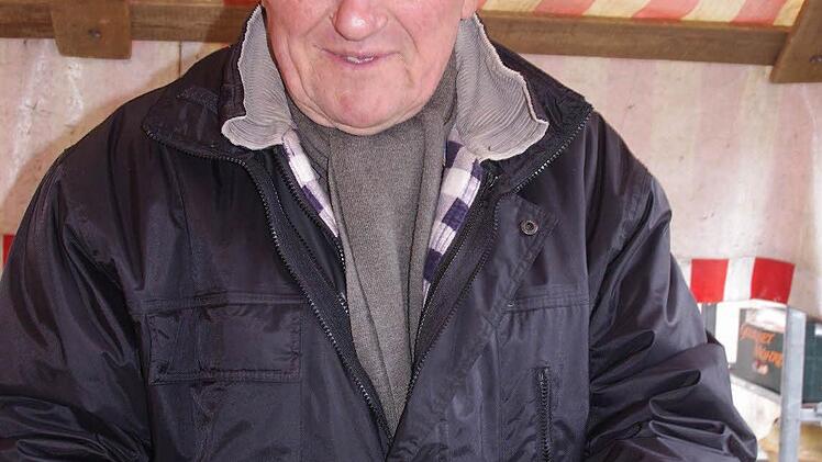 Der 75-jährige Andreas Sittig ist ein Original des Bauernmarkts.