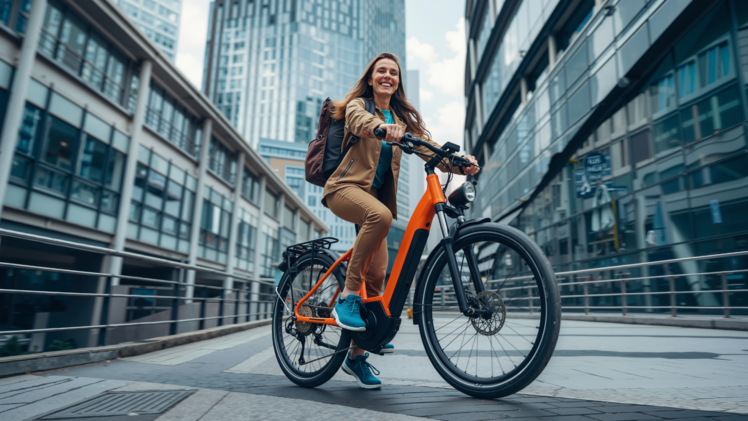 In der Stadt sowie auf dem Land beliebt: Trekking E-Räder.