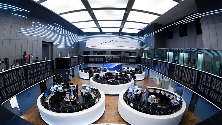 Handelssaal der Frankfurter Börse