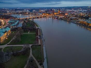 Hochwasser in Sachsen - Dresden