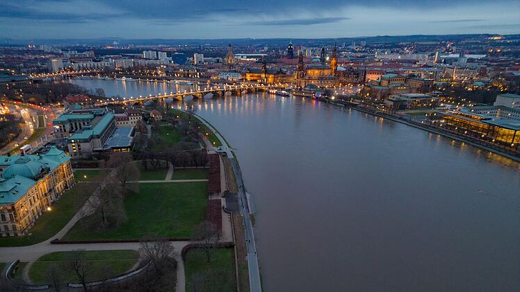 Hochwasser in Sachsen - Dresden